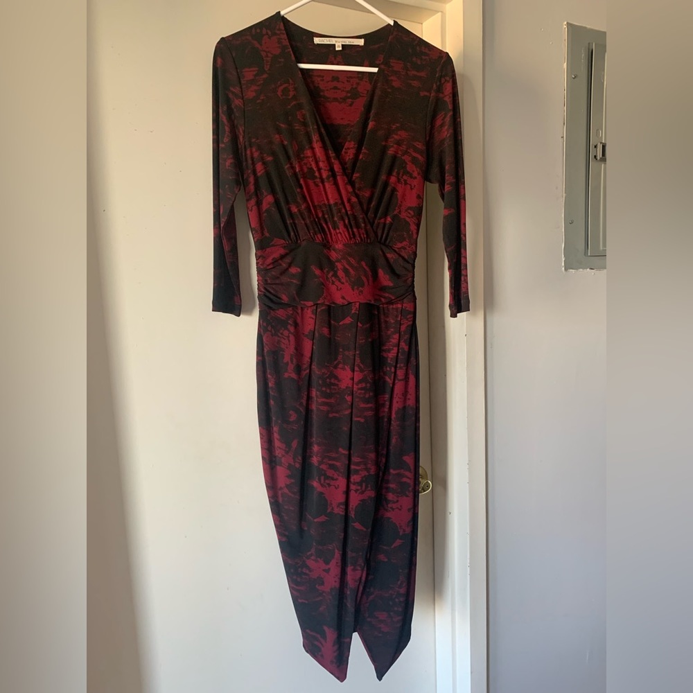 Rachel Roy Floral Faux Wrap Dress Size XS
